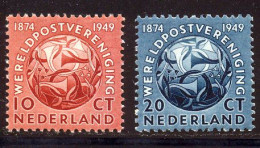 Pays-Bas 1949 Yvert 528 / 529 ** TB - Nuevos