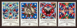 Liechtenstein 1976 Yvert 599 / 602 ** TB - Neufs