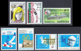 Belgique 1978 Yvert 1876 / 1882 ** TB - Unused Stamps