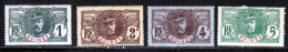 Guinee 1906 Yvert 33 / 36 * B Charniere(s) - Nuevos