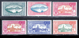 Guadeloupe 1939 Yvert 148 - 151 - 153 - 155 / 157 ** TB - Nuevos
