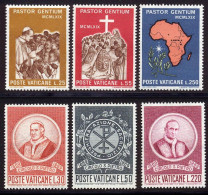 Vatican 1969 Yvert 491 / 496 ** TB - Nuovi