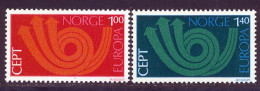 Norvege 1973 Yvert 616 / 617 ** TB - Unused Stamps