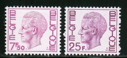 Belgique 1975 Yvert 1746a - 1749a ** TB - Neufs