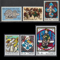 Belgique 1969 Yvert 1516 - 1517 - 1519 / 1522 ** TB Bord De Feuille - Nuevos