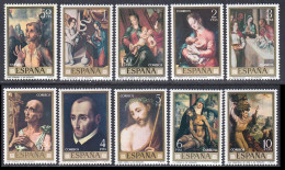 Espagne 1970 Yvert 1612 / 1621 ** TB - Ungebraucht