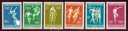 Luxembourg 1968 Yvert 716 / 721 ** TB Bord De Feuille - Nuevos