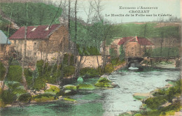 Crozant * Le Moulin De La Folie Sur La Cèdelle * Minoterie , Environs D'argenton - Crozant