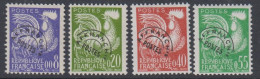 PREO - Série  119 à 122  * *  - Cote : 45 € - 1953-1960