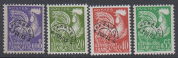 PREO - Série  119 à 122  * *  - Cote : 45 € - 1953-1960