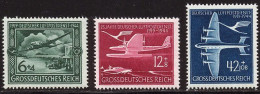 Allemagne Empire PA 1944 Yvert 59 / 61 ** TB Bord De Feuille - Poste Aérienne & Zeppelin