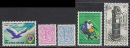 Belgique 1977 Yvert 1843 / 1847 ** TB - Unused Stamps