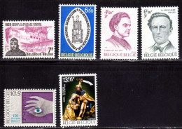 Belgique 1975 Yvert 1777 - 1778 - 1780 / 1783 ** TB - Nuevos