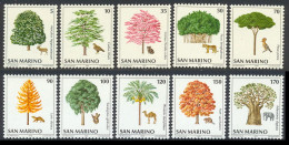 Saint-Marin 1979 Yvert 987 / 996 ** TB Bord De Feuille - Nuevos