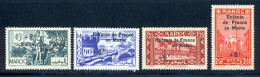 Maroc 1942 Yvert 200 / 203 ** TB - Ongebruikt