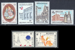 Belgique 1978 Yvert 1900 / 1905 ** TB - Ongebruikt