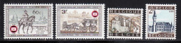Belgique 1966 Yvert 1395 / 1398 ** TB - Unused Stamps