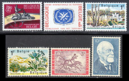 Belgique 1967 Yvert 1406 / 1409 - 1413 - 1414 ** TB - Unused Stamps