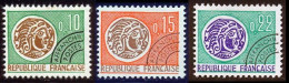 France Preo 1964 Yvert 123 / 125 ** TB Bord De Feuille - 1964-1988