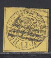 Etats Pontificaux 1852 Yvert 5 (o) B Oblitere(s) - Papal States