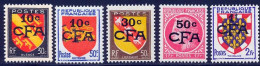 Reunion 1949 Yvert 281 / 284 - 288 ** TB - Unused Stamps