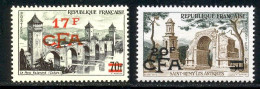 Reunion 1957 Yvert 339 / 340 ** TB - Nuevos