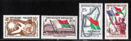 Madagascar 1958 Yvert 335 - 338 / 340 ** TB Bord De Feuille - Neufs