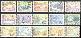 Liechtenstein 1972 Yvert 517 / 531 ** TB - Ungebraucht