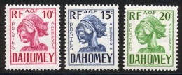 Dahomey Taxe 1941 Yvert 20 / 22 ** TB - Unused Stamps