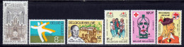 Belgique 1978 Yvert 1913 / 1918 ** TB - Ungebraucht