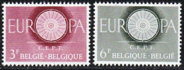 Belgique 1960 Yvert 1150 - 1151 ** TB - Ungebraucht