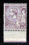 Monaco 1891 Yvert 19 ** TB Bord De Feuille - Unused Stamps