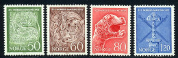 Norvege 1972 Yvert 598 / 601 ** TB - Nuovi