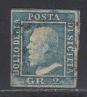 Sicile 1859 Yvert 20 (o) B Oblitere(s) - Sicily