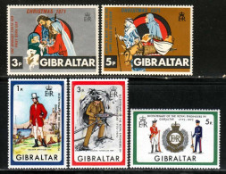 Gibraltar 1972 Yvert 279 / 283 ** TB - Gibraltar