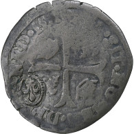 France, Louis XIII, Quinzain (Douzain Contremarqué), Billon, TB, Gadoury:21 - 1643-1715 Luis XIV El Rey Sol