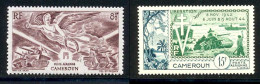 Cameroun PA 1954 Yvert 31 - 44 ** TB Bord De Feuille - Nuevos