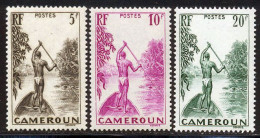 Cameroun 1939 Yvert 189 / 191 ** TB - Neufs