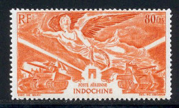 Indochine PA 1946 Yvert 39 ** TB Victoire Bord De Feuille - Airmail
