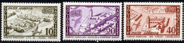 Maroc PA 1954 Yvert 94 / 96 ** TB Bord De Feuille - Aéreo