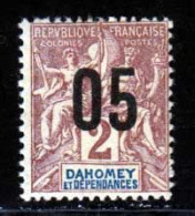 Dahomey 1912 Yvert 33 * TB Charniere(s) - Ongebruikt