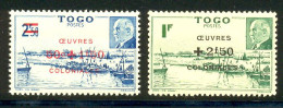 Togo 1944 Yvert 226 / 227 ** TB - Unused Stamps