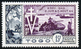 Togo PA 1954 Yvert 22 ** TB Liberation - Ungebraucht