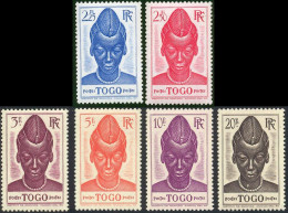 Togo 1941 Yvert 202 / 207 ** TB Bord De Feuille - Ongebruikt