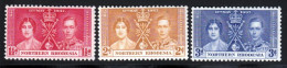 Rhodesie Du Nord 1937 Yvert 22 / 24 ** TB - Nordrhodesien (...-1963)