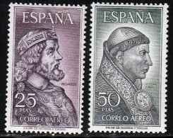 Espagne PA 1963 Yvert 294 / 295 ** TB Bord De Feuille - Unused Stamps