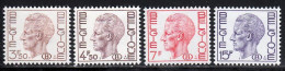 Belgique Service 1971 Yvert 64 / 67 ** TB Bord De Feuille - Autres & Non Classés