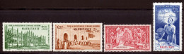 Mauritanie PA 1942 Yvert 6 / 9 ** TB PEIQI Bord De Feuille - Neufs