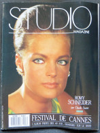 Revue STUDIO Magazine N° 3 Mai 1987 Romy Schneider Par Claude Sautet - Festival De Cannes Album Photo Des 40 Ans -* - Cinema