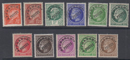 PREO - Série  84 à 93  * *  - Cote : 17,50 € - 1893-1947